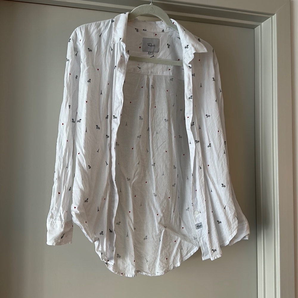 Rails cotton button up